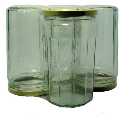 Pack 4 Confituriers 645 ml + Couvercle Fruits TO82 Pack 4 Confituriers 645 ml + Couvercle Fruits TO82