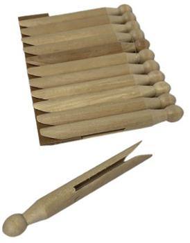 Pinces à Linge Bois Vintage x24 Pinces à Linge Bois Vintage x24