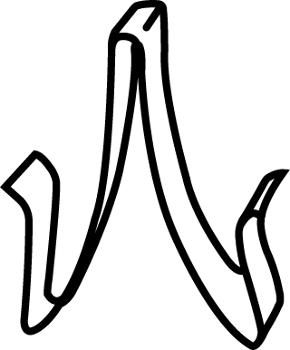 10 Clips de Maintien Acier 10 Clips de Maintien Acier