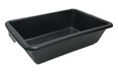 Auge à Gâcher en Plastique Noire Auge à Gâcher en Plastique Noire