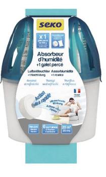 Absorbeur d'Humidité Jungle + 1 Recharge Box de 55 Unités Absorbeur d'Humidité Jungle + 1 Recharge Box de 55 Unités