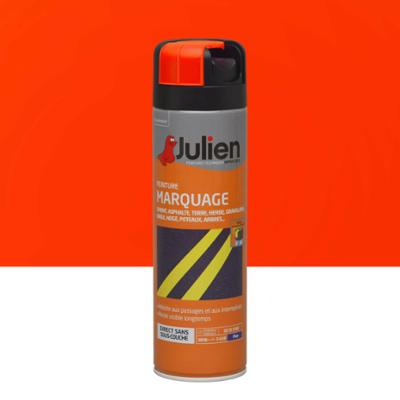 Aérosol Peinture de Marquage 500 ml Orange Fluo Aérosol Peinture de Marquage 500 ml Orange Fluo