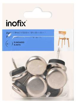 Patin Métal en Acier à Clouer Lot de 8 Patin Métal en Acier à Clouer Lot de 8